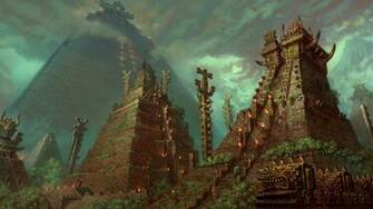 Aztec Art Wallpaper Top Background