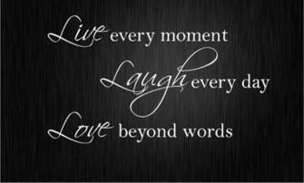Live Laugh Love Wall Quote Sticker Art HD Wallpaper