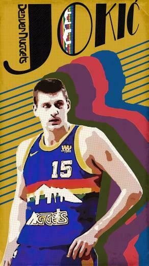 Joki Retro Wallpaper Phone Version Denvernuggets