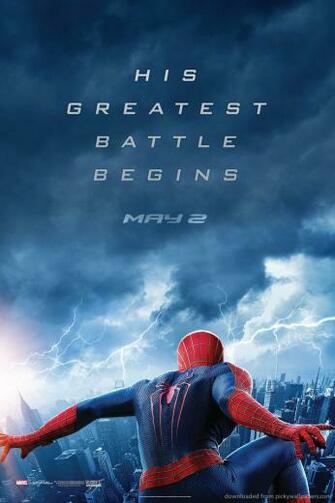 Amazing Spiderman Greatest Battle Poster For iPhone