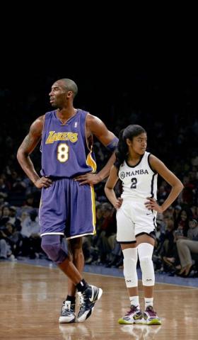 Kobe And Gigi Bryant Wallpaper Pictures Lakers