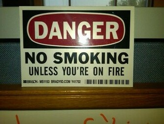 Funny Warning Signs Desktop Wallpaper