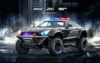 Wallpaper Auto Figure The City Machine Police Background
