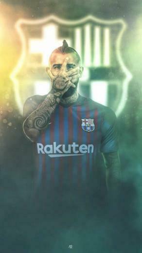 Arturo Vidal Barcelona Wallpaper Football