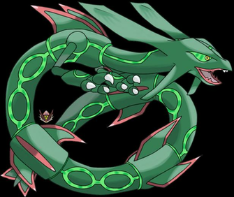 Mega Evolution Rayquazabest Cartoon Wallpaper Best