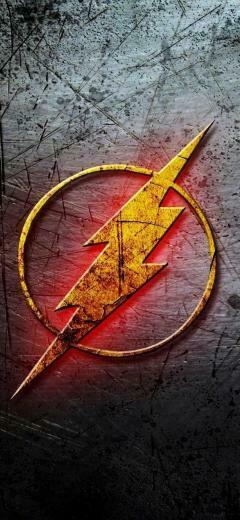 The Flash iPhone Wallpaper Top