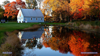 New England Wallpaper