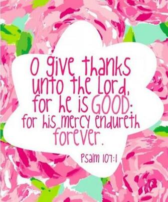 Made My Own Lilly Pulitzer Bible Verse To Put In Room