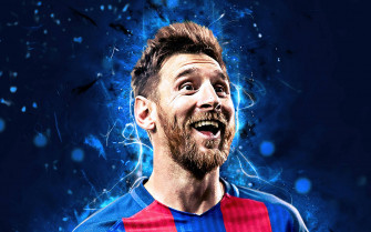 Lionel Messi Smiling Headshot K9f3av02ahfwjf13 Wallpaper