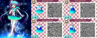 Acnl Aoki Lapis Dress Qr Code By Codez