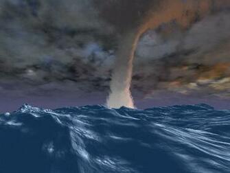The Seastorm Tornado At Your Desktop With 3d Screensaver