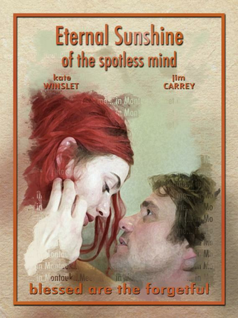 Eternal Sunshine Movie Poster By Beautifulbluemonkey On
