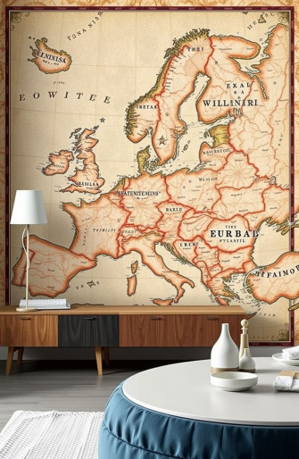 Map Of Europe Wallpaper