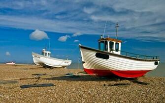 Boats Wallpaper Clamp Retro Ships Pictures Shore