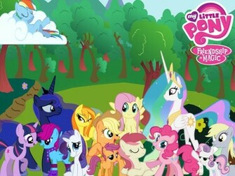 My Little Pony Desktop Background By Betacompanysd