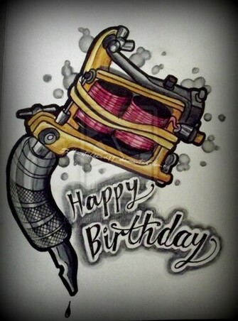 Tattoo Machine Card By Metalhead99