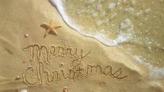 Tropical Christmas Wallpaper