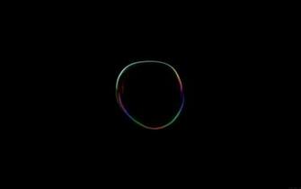 Name Apple Macbook Art Bubble Dark Background Wallpaper