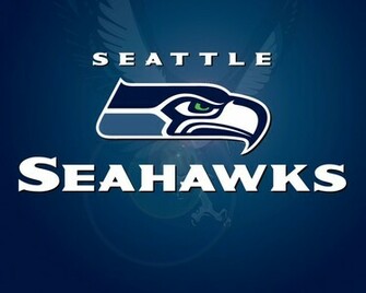 Seattle Seahawks Name And Logo Wallpaper Photo