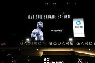 Madison Square Garden Pays Tribute To Kobe Bryant Cbssports