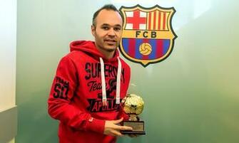 Andres Iniesta New Fc Barcelona Club Captain