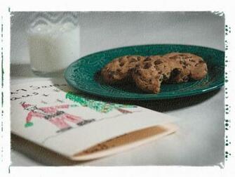 Cookies And Milk Christmas Wallpaper HD