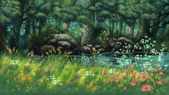 Studio Ghibli Scenery Wallpaper