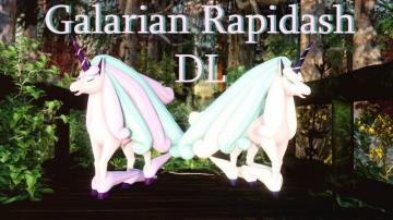 Galarian Rapidash Dl By Tsuna178