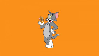 Tom Jerry Wallpaper 4k Cartoon 5k White