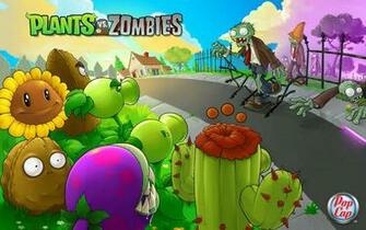 Plants Vs Zombies Wallpaper Stock Photos