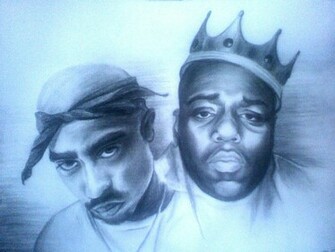 Notorious Big And Tupac Together On