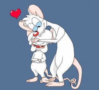 They Re Pinky And The Brain Yes One Is A Genius