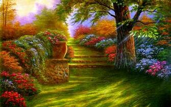Garden Wallpaper High Quality