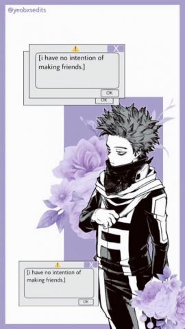 Bnha Wallpaper And Aesthetics Hitoshi Shinsou Wattpad