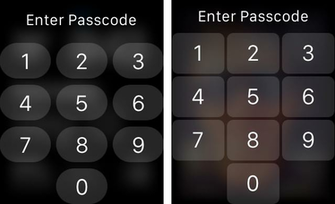 New In Watchos A Bigger Square Keypad