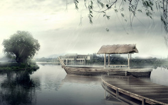 Beautiful Rain Wallpaper