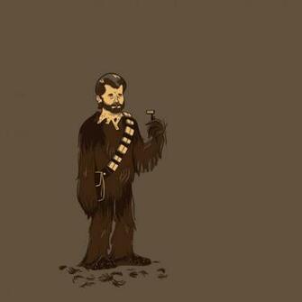Chewbacca George Lucas Fun Art Wallpaper HD Hi