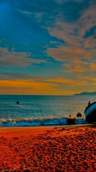 Wallpaper77 Desktopwallpaper Red Beach