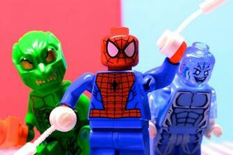 Spider Man Superhero Marvel Action Spiderman Lego Wallpaper