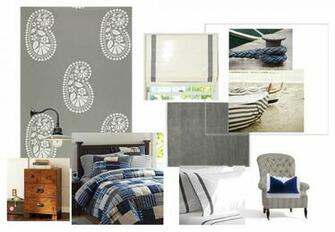 Have Always Loved Gray And Navy Together The Large Print Would Be