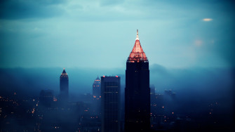 HD Atlanta Skyline Wallpaper Net