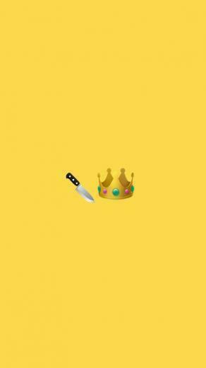 Cute Yellow Slay Queen Snapchat Background Wallpaper iPhone