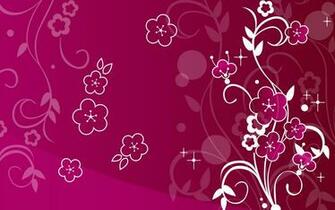 Abstract Flower Wallpaper