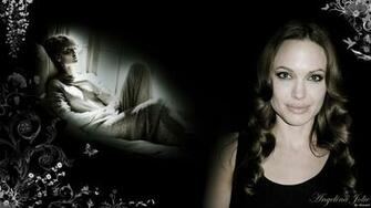 Angelina Jolie Wallpaper Black