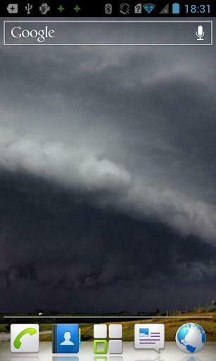 Bigger Tornado HD Live Wallpaper For Android Screenshot