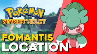 Fomantis Scarlet Violet Pok Mon Wallpaper