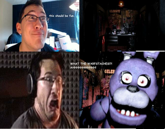 Markiplier Fnaf Comic By Fivebonnie