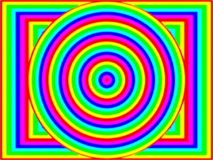 Hypnotic Rainbow By Optilux