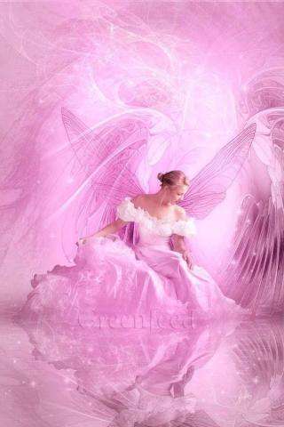 Pink Fairy Angel Pictures Beautiful Fairies