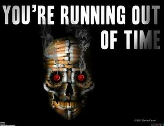 Top Cigarette Smoke Skull Wallpaper
